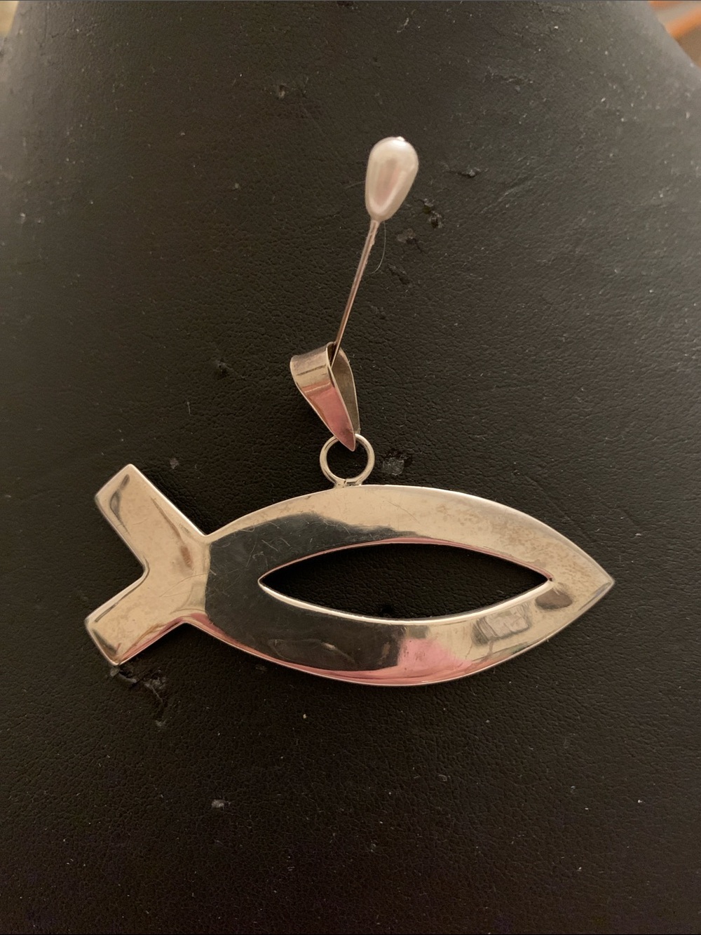 Fish Pendant  - Sterling Silver 925